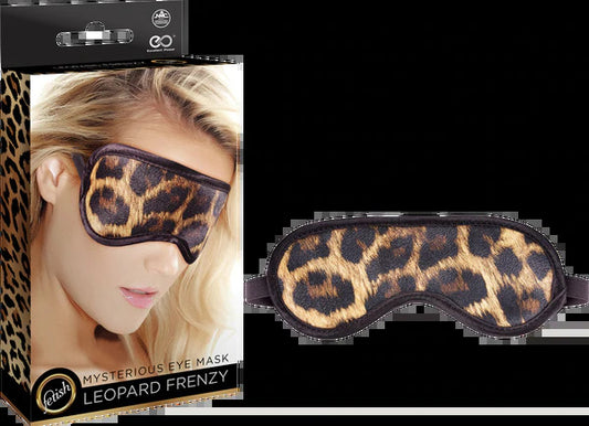 LEOPARD FRENZY EYE MASK