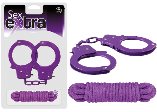 METAL CUFFS AND LOVE ROPE