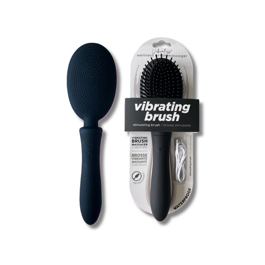 VIBRATING HAIRBRUSH